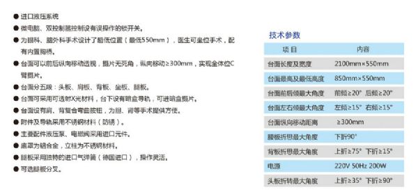 Y09B 电动综合手术台